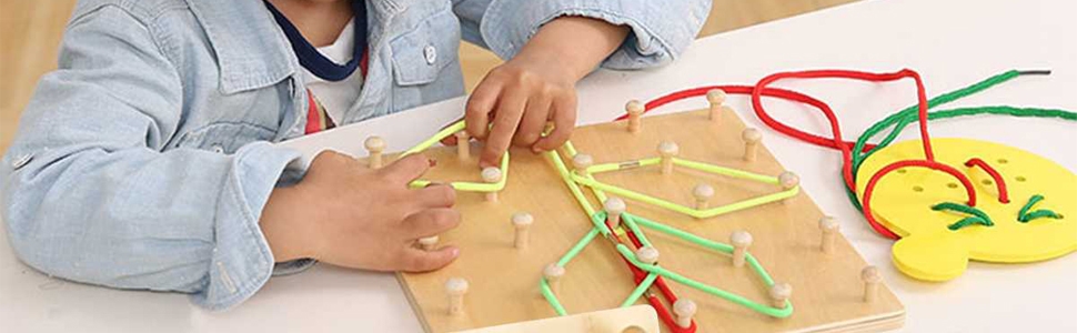 wooden geoboard 